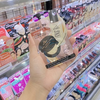 NAMI MAKE UP COVER FILTER FOUNDATION.นามิ เมค อัพ โปร สตูดิโอ ฟูล คัฟเวอร์ ฟิลเตอร์ ฟาวน์เดชั่น 7g. 1 ซอง