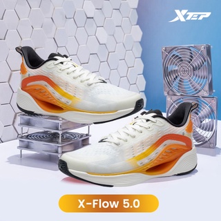 Xtep X-Flow 5.0 รองเท้ากีฬา รองเท้าวิ่ง รองรับแรงกระแทก แบบนิ่ม น้ําหนักเบา แฟชั่นสําหรับผู้ชาย