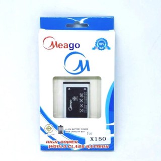 Meago แบตเตอรี่ มอก. Samsung  X150 (HERO) /C3303/E1200/E250/X200 ความจุ 1,000 mAh **สินค้ามอก. มีประกัน**