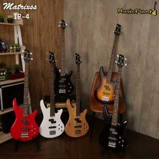 Matrixss Bass เบส เบสไฟฟ้า 4 สาย รุ่น IB-4 พร้อมอุปกรณ์