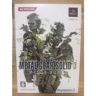 แผ่นแท้ [PS2] Metal Gear Solid 3: Snake Eater - 20th Anniversary (SLPS-66794~5) (SLPM-55236~7 | 74257~8) MetalGear