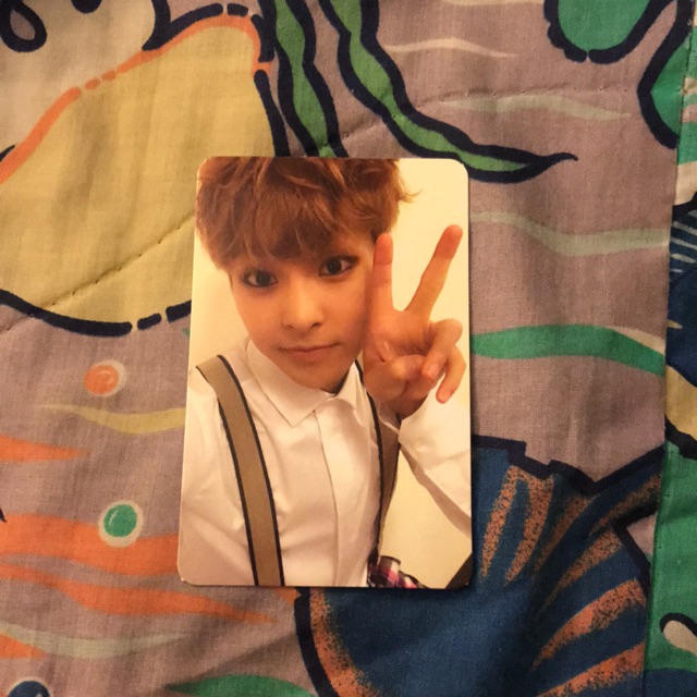 [ของแท้]การ์ดซิ่วหมิน จากอัลบั้มexodus