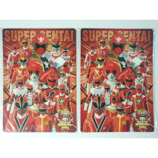 แผ่นรองเขียน 💥SUPER SENTAI💥 สินค้าลิขสิทธิ์แท้ พร้อมส่ง