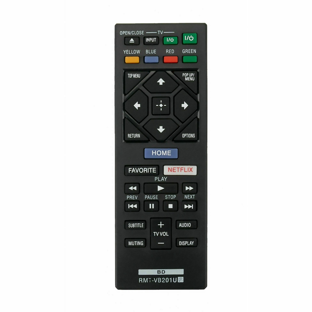 SONY RMT-VB201U รีโมทสําหรับ Sony DVD BDP-S6700 UBP-X700 BDP-S1500 BDP-S2900 SONY BDP173X370, SONY B