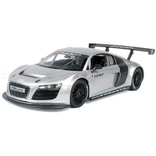 รถบังคับวิทยุ Audi R8 LMS อัตราส่วน 1/14  วิ่งได้ มีไฟ เห็นห้องโดยสารสมจริง_RASTAR  Audi R8 LMS No.4