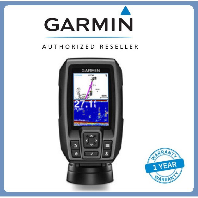 เครื่องหาปลา+GPS ยี่ห้อ Garmin FF250GPS พร้อมหัว Dual-Beam Transducer เมนูไทย