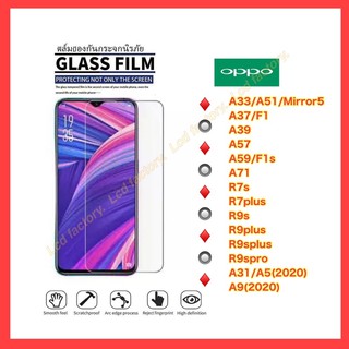 ฟิล์มกระจอใส่ oppo A33/A51/Mirror5 A37/F1 A39 A57 A59/F1s A71 R7s R7plus R9s R9plus R9splus R9spro A31/A5(2020) A9(2020)