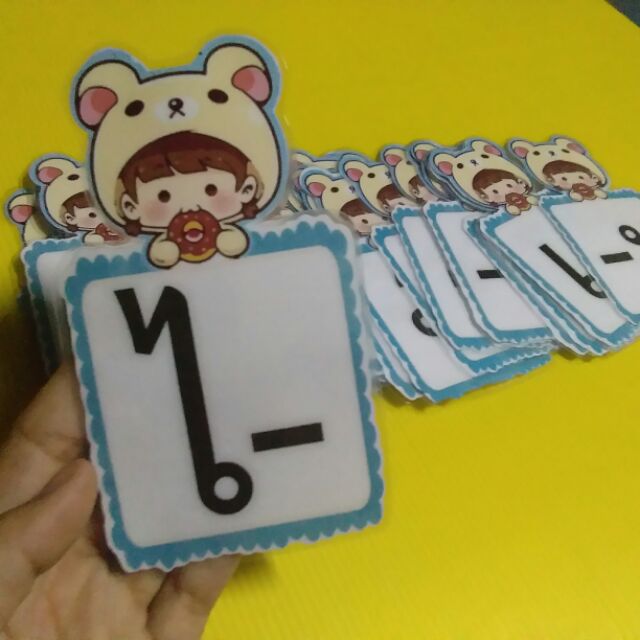 บัตรคำ สระใน ภาษาไทย😊