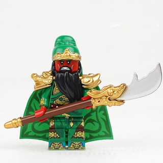 บล็อคตัวต่อ โมเดล Three Kingdoms General Guan Yu ขนาดกลาง