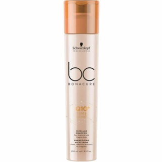 ac "โฉมใหม่" Schwarzkopf Professional Q10 Plus BC Bonacure Time Restore Shampoo 250 ml