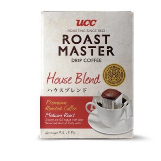 UCC Roast Master Medium Roast Drip coffee 9g×5packs ยูซีซี กาแฟดริพ 9 กรัม 5 ซอง