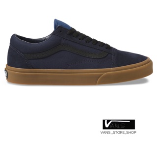 VANS OLD SKOOL GUM NIGHT SKY TRUE NAVY SNEAKERS สินค้ามีประกันแท้