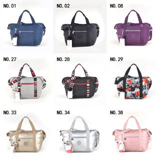 Kipling กระเป๋าถือกระเป๋าสะพายผ้าไนล่อนกันน้ําขนาดใหญ่แบบพกพา -K13848