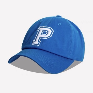 หมวกปักลายตัวอักษร Mg STUDIO/ “P”