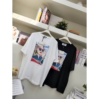 cottoncandy​ Party เสื้อยืดผู้หญิง ไซส์ใหญ่ วินเทจ t.shirt CARDIGAN_NISTA