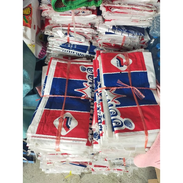 กระสอบอาหารกุ้ง มือสองขนาด25กก. คละยี่ห้อ