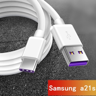 For  Samsung galaxy a21s cable สายชาร์จ Data line ชาร์จเร็ว super fast charge charging line สายชาร์จเร็ว connected to computer Samsunga21s USB