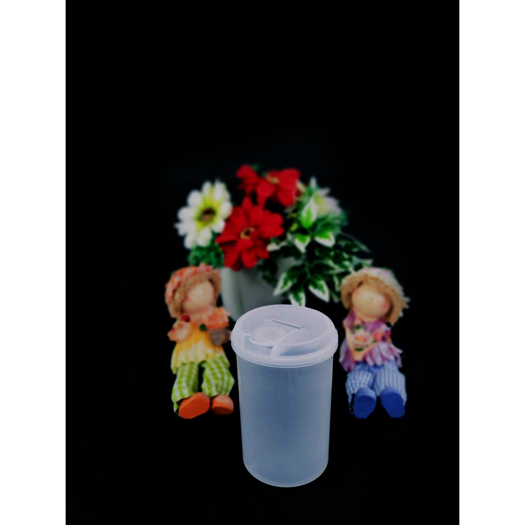 Boxeatpak ขายปลีก แก้วสั้น PPสีธรรมชาติ +ฝาจุก ห่อ12ใบ แก้วเกือบสั้น PP + ฝา PP สีธรรมชาติ
