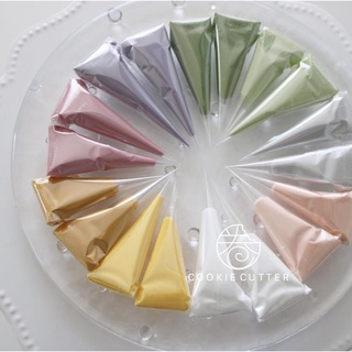 ถุงบีบครีม ขนาดเล็ก สำหรับตกแต่งเค้ก คุกกี้ 1ชุด 200 ใบ
