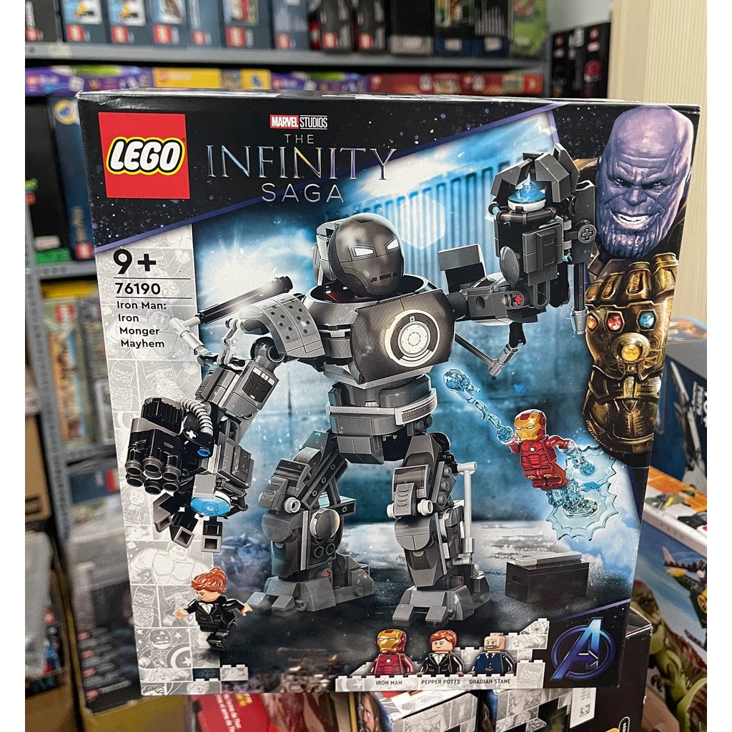LEGO 76190 [GENUINE] - Super Heroes - Iron Man: Iron Monger Mayhem