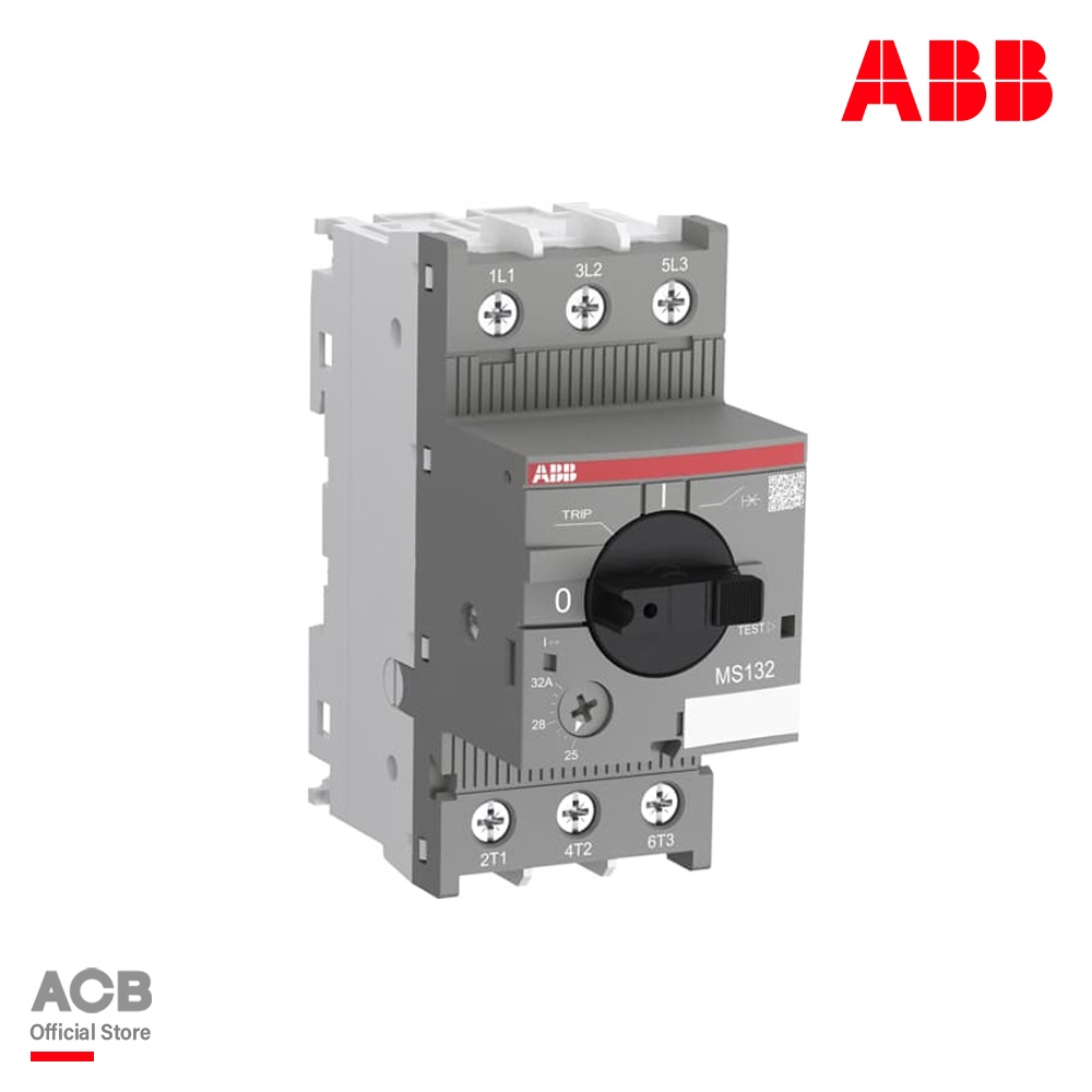 ABB MS132-25 Manual Motor Starter Motor protective circuit-breaker - 1SAM350000R1014 l เอบีบี ACB Of