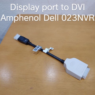 Dell Amphenol Display port to DVI Adapter 023NVR แท้ 【ใหม่】