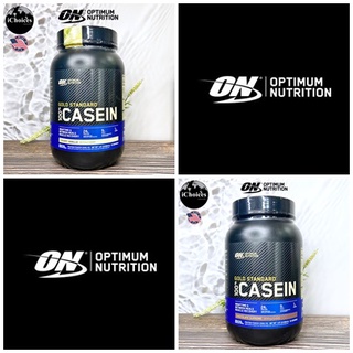 [Optimum Nutrition] Gold Standard 100% Casein Protein Powder Drink Mix 825 g โปรตีน เคซีน แบบผง หลังออกกำลังกาย