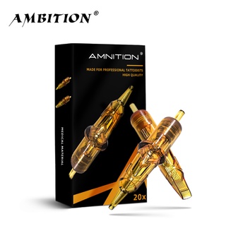 Ambition เข็มสัก แบบใช้แล้วทิ้ง สําหรับเครื่องสัก 20 ชิ้น