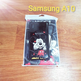 เคส+ฟิล์มกระจก Samsung A10 ขอบกันกระแทก