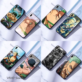 Vivo V5 V5S V7 V7 Plus + V9 V11 Pro V11i เคสมือถือแบบซิลิโคน สำหรับ One Piece Roronoa Zoro