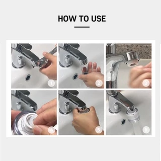 หัวก็อกกรองน้ำอ่างล้างหน้า เพื่อสุขภาพ รุ่น Krafter Korea 2.0 Purewater Bathroom Tap - Water Filter Purifucation
