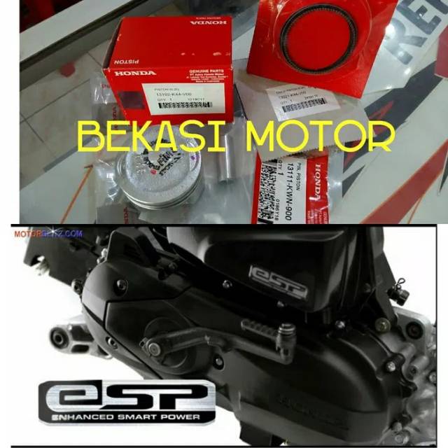 OS 25 0.25 แหวนลูกสูบลูกสูบ pin honda beat esp scoopy esp beat pop เดิม K81 K48 K93 K16 Esp