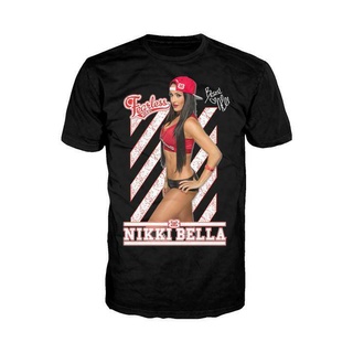 มาใหม่ เสื้อยืดแฟชั่น แขนสั้น คอกลม ลาย Nikki Bella