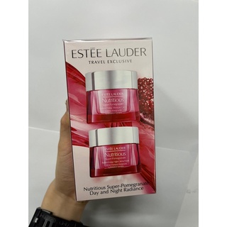 Estee Lauder Nutritious Super-Pomegranate Day And Night Radiance Set 50ml+50ml