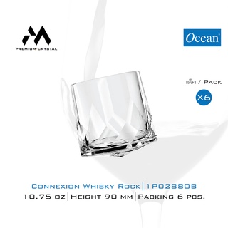 Ocean แก้ววิสกี้ Connexion Whisky ขนาด305ml. แพ็ค 6 ใบ