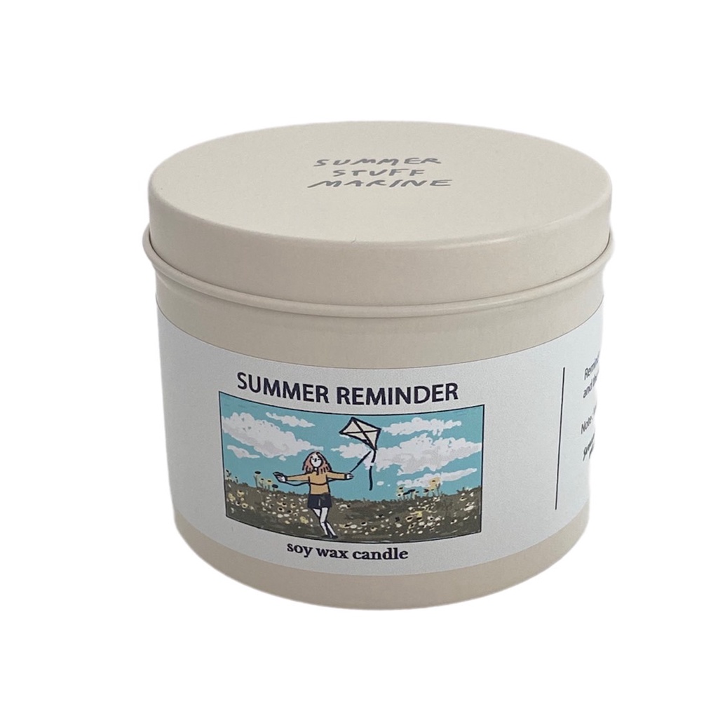 Summerstuff.marine - Summer Reminder soy wax candle (180g)