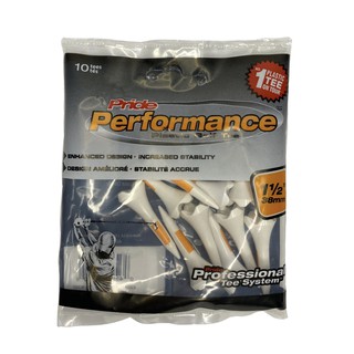 ราคาTees Pride Performance Plastic Golf Tee -1 1/2 10 ct