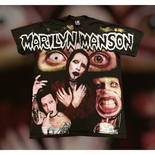 เสื้อ Ovp MARILYN MANSON สไตล์ปี90sจ