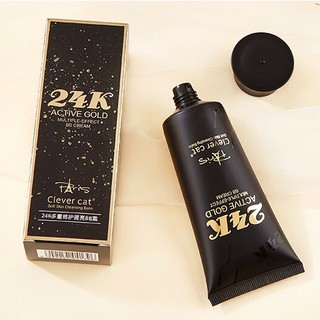 Clever Cat 84139 บีบีรองพื้นผสมทองคำ24K บำรุงผิวสว่างกระจ่างใส เนื้อเนียนนุ่ม 24K Active Gold BB Cream