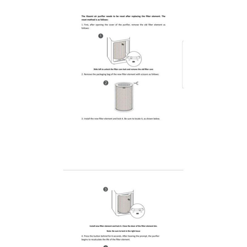 PnYh (non RFID)Xiaomi Mi Air Purifier Filter ไส้กรองอากาศ xiaomi รุ่น 2S , 2H , Pro , 3H คุณภาพดี กรอง pm2.5 ไส้กรอง xia