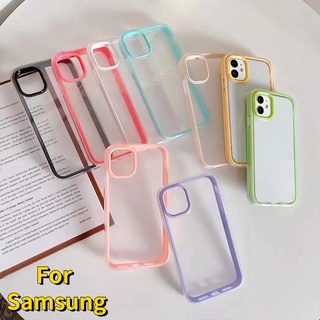 3-in-1 เคส Samsung A11 M11 A31 A51 4G A71 4G A32 4G  A12 4G เคสโทรศัพท์กันกระแทกแบบใส