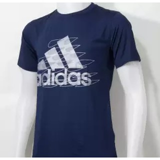 เสื้อแขนสั้น เสื้อกีฬา เสื้อออกกำลังกายAdidas men sports fitness เสื้อออกกำลังกาย (ถ่ายจากสินค้าจริง)