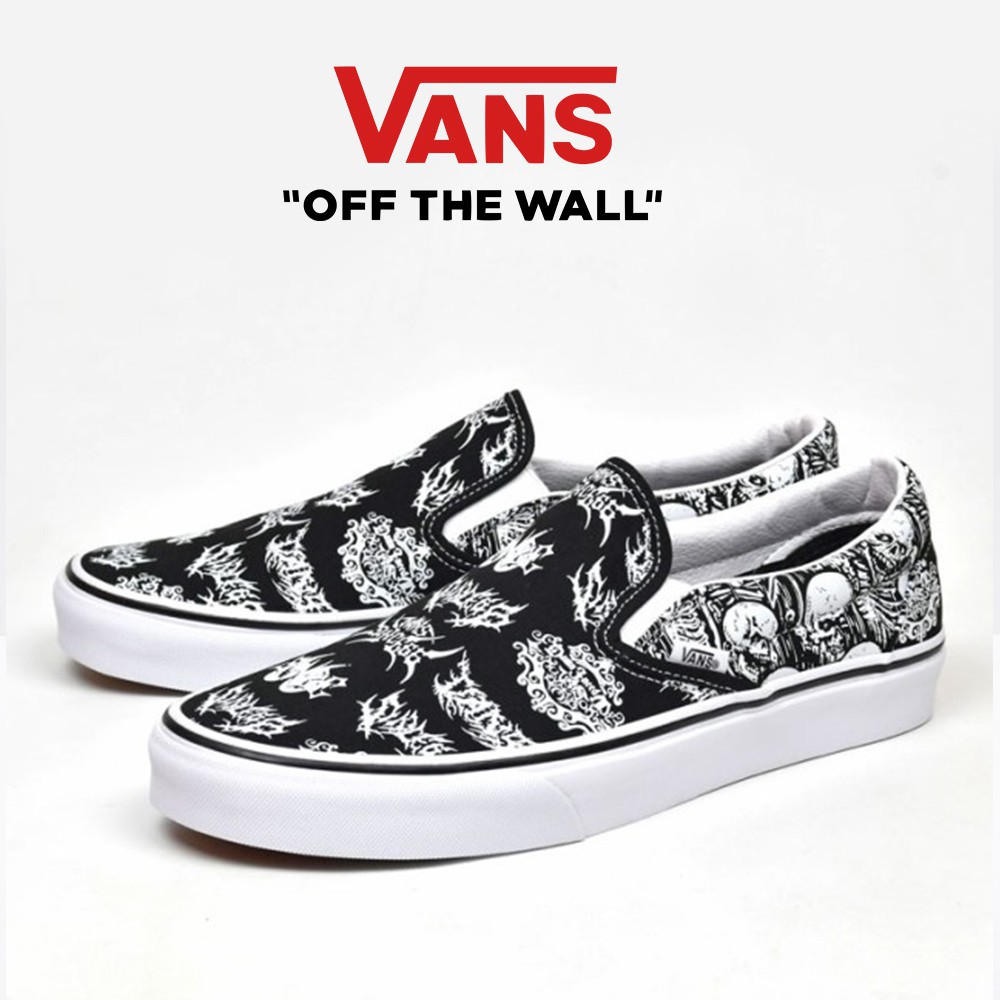 vans forgotten bones slip on