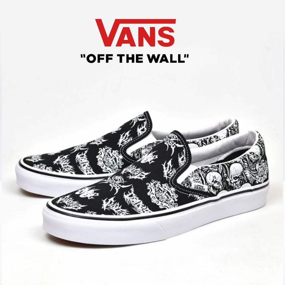 vans slip on forgotten bones