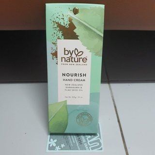 ครีมทามือ By nature from New Zealand nourish hand cream 100g ใหม่ แท้