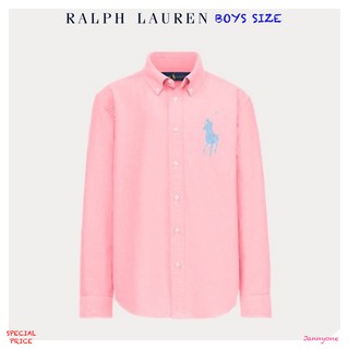 RALPH LAUREN BIG PONY COTTON OXFORD SHIRT (BOYS SIZE 8-20 YEARS)