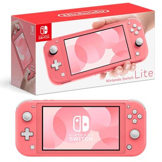 NINTENDO SWITCH LITE Coral สีชมพู