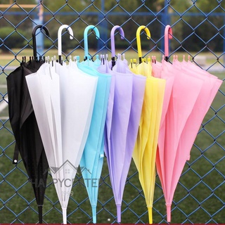 Umbrella☔ ร่มกันฝน กันuv สีสันสดใส ร่มแฟชั่น  มี 6 สีให้เลือก hc99