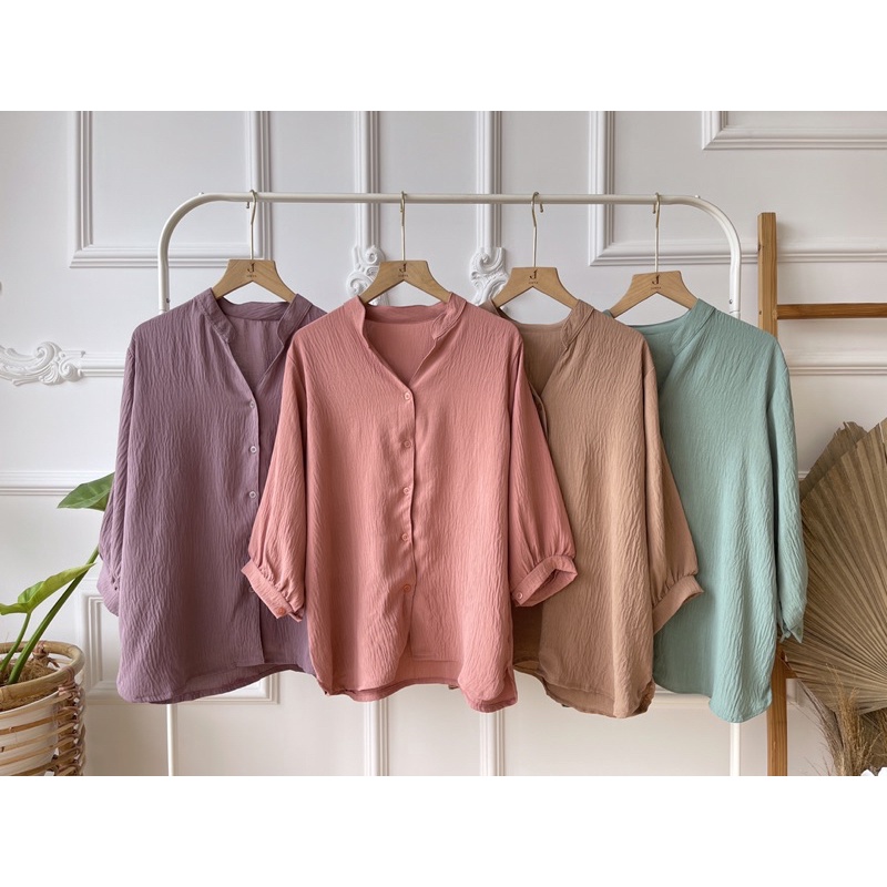 [WHOLESALE] JR90 - CARISSA BLOUSE (4ชิ้น @ Rp. 77,000)