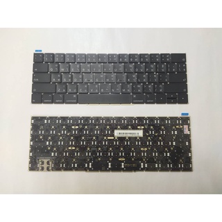 แป้นพิมพ์ภาษาไทยKeyboard Replacement Mc book Pro 13 A1989/ 15 inch Touch Bar A1990 (US/TH Layout)